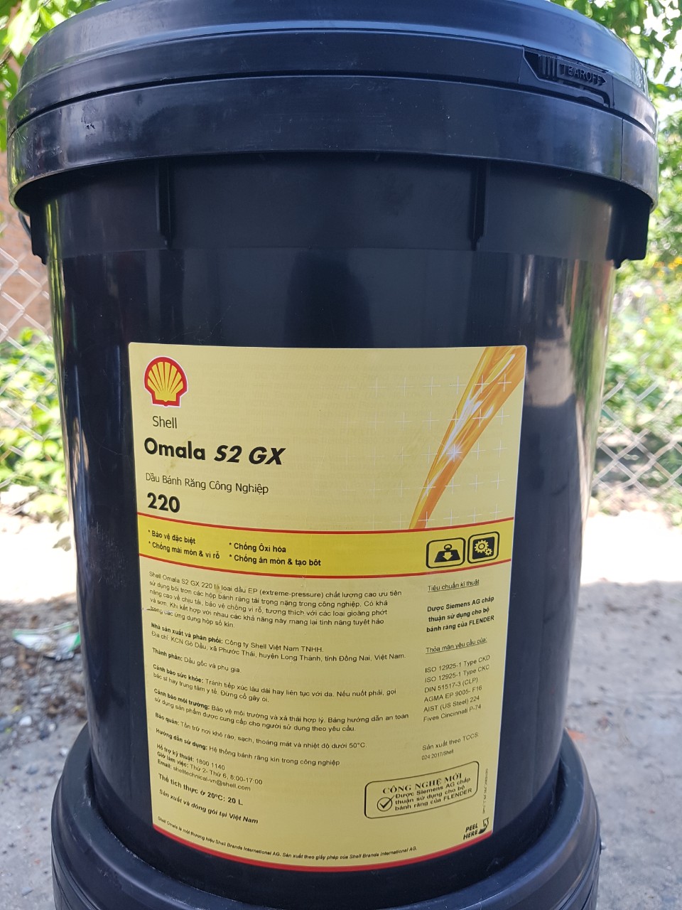 Nhớt Shell Omala S2 GX 220